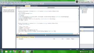 How to create a Screen Capture program with Visual Basic 2010 Express.