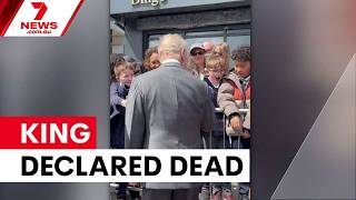 Radio station mistakenly announces King Charles's death | 7NEWS