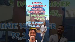 KANES TV MEN PROPHÈTE LA MEN 3 BOULE YO 13 JANVIER