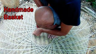 Handmade basket episode 1 - 5 minutes Bamboo Wood craft Part 55