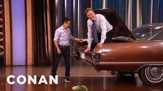 Steven Ho Prepares Conan For Parking Lot Assaults | CONAN on TBS