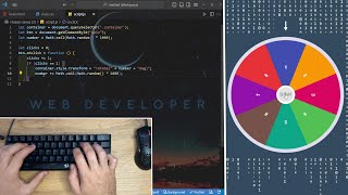 ASMR Programming - Coding Spin Wheel - No Talking