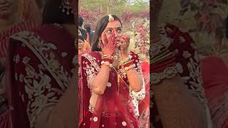 Gathbandhan hua 🥹 Surprise to new dulhan Shaadi tilak roka #shorts #shaadi #tilak #surprise #yt