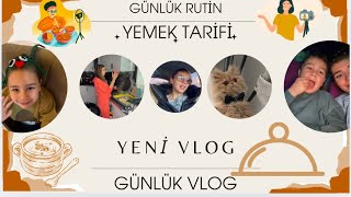 Yeni vlog geldi yemek vlog günlük vlog günlük rutin