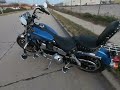 walk around u0026 start up of my 1996 harley davidson fxds w s u0026s carburator and vance u0026 hines exhaust