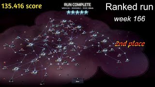 Slipways (v 1.3) - Ranked run (week 166) - 135.416 score (finished 2nd)