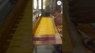 Korvai Kanchipuram Silk Saree craftsmanship -  #tharivisitwithhayagrivas #korvaisareeweaving #korvai