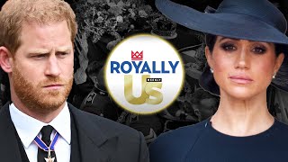 Prince Harry Shade & Meghan Markle Crying - Queen Elizabeth II Funeral Full Recap | Royally Us