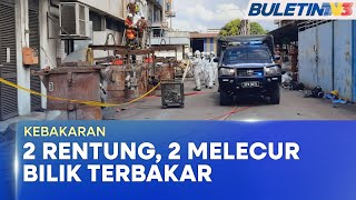 KEBAKARAN | Bomba Ambil Masa Lima Jam Bawa Keluar Dua Pekerja Rentung