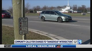 Community calls for changes to "dangerous" intersection