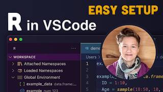 Simple setup for R in VSCode instead of RStudio (Mac)