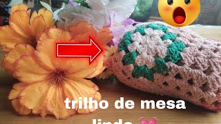 🥰🥰🥰🥰 trilho folha de mesa coisa mais linda 😍