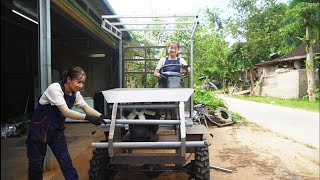 Repairing and restoring 6-wheeled trucks with a load of 3500kg, manufacturing cabins