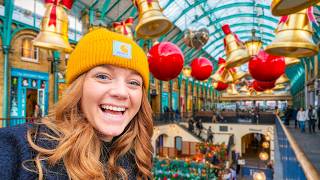 We Explored LONDON'S Christmas Markets and Lights!