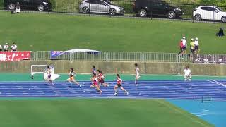 2018年度　全日本中学校通信陸上競技　兵庫県大会　女子　200ｍ　決勝