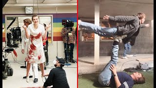 Best Stranger Things 4 Behind The Scenes & Funny Moments!