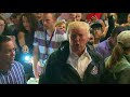 donald trump throws paper towels into crowd in puerto rico