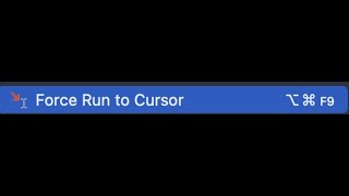Debugger Basics in Intellij IDEA #8: Force Run to cursor