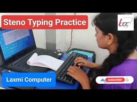 Steno Typing Practice L How To Steno Typing L Steno Typist L Shorthand