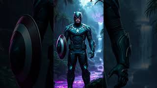 Captain America VS Black Panther #shorts #marvel #hybrid