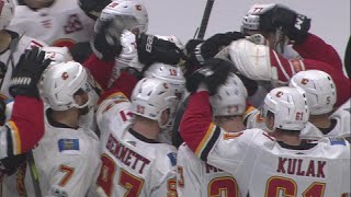 Flames outscore Preds in shootout victory