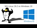 IS LINUX BETTER THAN WINDOWS?? MX Linux vs Windows 10 Battle!!