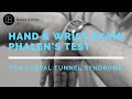 Wrist and Hand Exam: Phalen's Test for Carpal Tunnel Syndrome