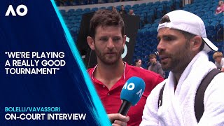 Bolelli/Vavassori On-Court Interview | Australian Open 2025 Semifinal