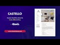 how to display child pages in castello theme