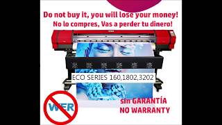 DANGER! WER-CHINA Printer is scammer! It's loose on the net