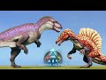 ACROCANTHOSAURUS (TLC) vs. SPINO/T-REX/BRACHIO and More | Ark Ascended Battle [Ep.29]