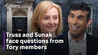 Sunak and Truss face off at first public hustings for Tory members