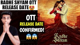 Radhe Shyam OTT Release Date | Radhe Shyam New Release Date | Radhe Shyam Movie OTT Release Date