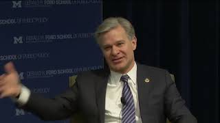 FBI Director Christopher Wray | FBI’s role in cybersecurity and threat facing the U.S. #PolicyTalks