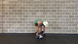 Deficit Dual Dumbbell Romanian Deadlift