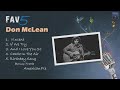 don mclean fav5 hits