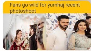 Fans reaction after Wahaj ali and yumna zaidi recent photoshoot