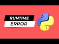 How to Handle Runtime Errors in Python? | Python Programming Basics with CODiiN 🐍✨