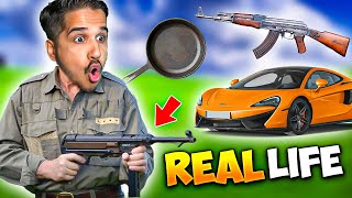 Free Fire In Real Life (ITEMS)
