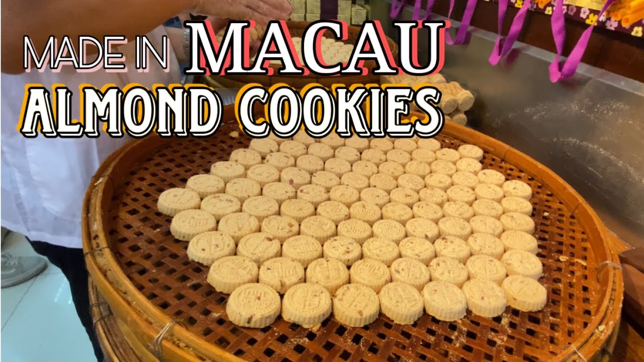 Paano Ginagawa Ang FAMOUS ALMOND COOKIES Sa Macau? Macau Mung Bean ...