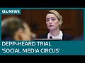 Impact of Johnny Depp v Amber Heard trial: 'The truth was lost on social media long ago' | ITV News