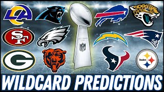 Predicting the FULL 2026 NFL Wildcard Round | + Full Super Bowl Bracket | IFP 035