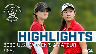 2020 U.S. Women's Amateur Final: Rose Zhang vs. Gabriela Ruffels | Every Televised Shot