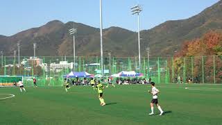 2019전국증등축구리그 꿈자람페스티벌 레오FC 경기FCPAJUU15 후반