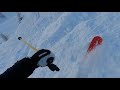 colton s first deep powder drop into upper cirque double black – snowbird