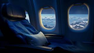 Fall Asleep in Private Airplane | Relaxing Comfort Luxury Jet Sound | 10 Hours Soothing White Noise