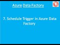 7. Schedule Trigger in Azure Data Factory | Triggers in Azure Data Factory | TechTake