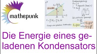 Die Energie eines geladenen Kondensators