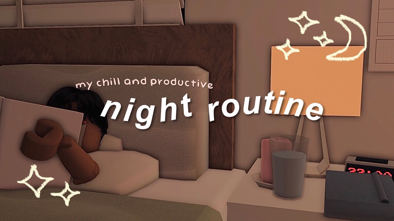 🌙 My Chill Night Routine | Roblox Bloxburg Roleplay - YouTube