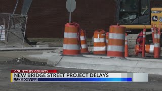 New Bridge Street project continues in Jacksonville